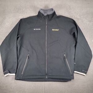 Columbia Havoline Softshell Jacket Full Zip Interchange Mens Black‎ Large